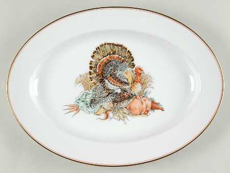 Harvest 14" Oval Serving Platter