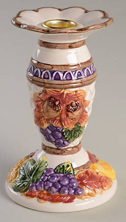 Harvest Time 6" Candlestick