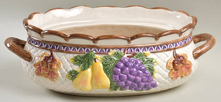 Harvest Time Oval Tureen No Lid
