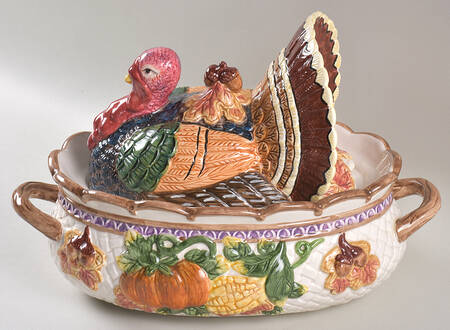 Harvest Time Oval Tureen & Lid