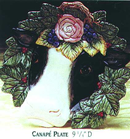 Heidi Holstein Giftware Canape Plate