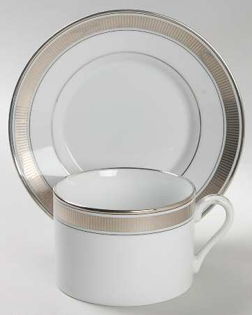 Highland Park Flat Cup & Saucer Set