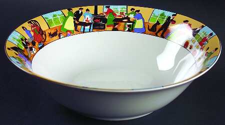 Homestead 9" Round Vegetable Bowl