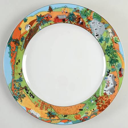 Homestead 12" Chop Plate (Round Platter)