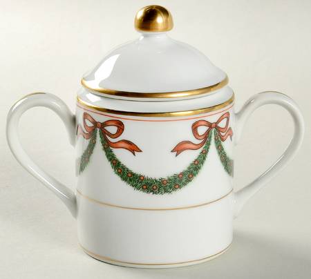 Holiday Splendor Sugar Bowl & Lid