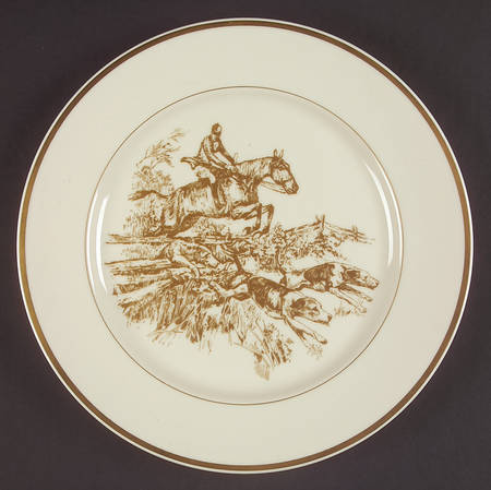 Hunt Dinner Plate