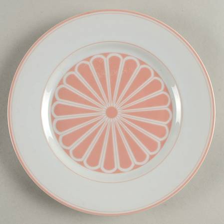 Imperial Crest Peach Salad Plate