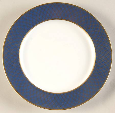 Imperial Dynasty Blue Bread & Butter Plate