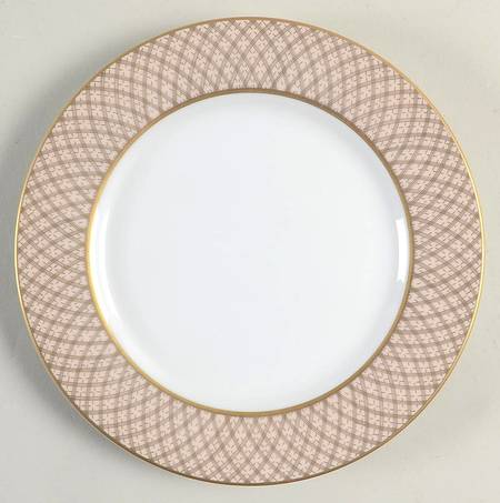 Imperial Dynasty-Shell Peach Bread & Butter Plate