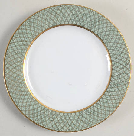 Imperial Dynasty Mint Green Bread & Butter Plate