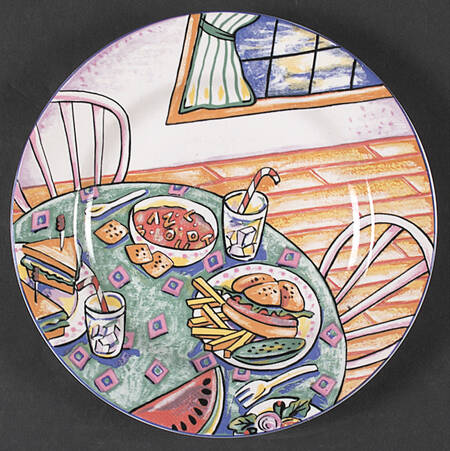 It's Mealtime Salad Plate