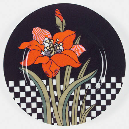 Jardin Rouge Salad Plate