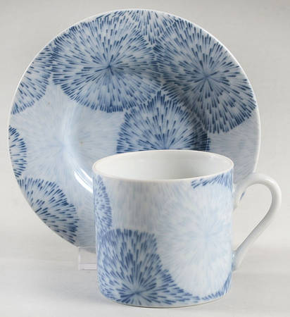 Katsura Hana Flat Demitasse Cup & Saucer Set