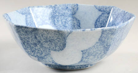 Katsura Hana 9" Octagonal Vegetable Bowl