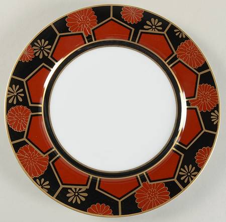 Kuruma (Black, Rust, Gold) by Fitz &amp; Floyd