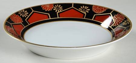Kuruma (Black, Rust, Gold) Fruit/Dessert (Sauce) Bowl
