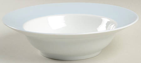 La Ronde Blue Rim Soup Bowl
