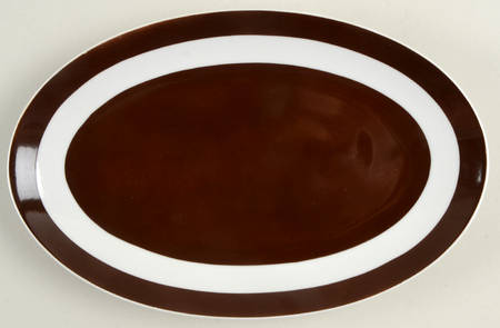 La Ronde Dark Brown Relish/Gravy Underplate