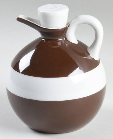 La Ronde Dark Brown Oil Cruet and Stopper