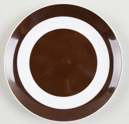 La Ronde Dark Brown Bread & Butter Plate
