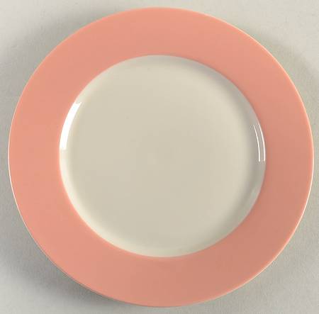 La Ronde Peach Bread & Butter Plate