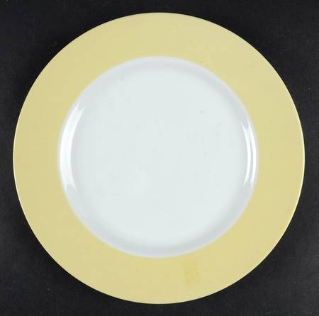 La Ronde Yellow Salad Plate