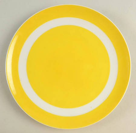 La Ronde Dark Yellow Luncheon Plate