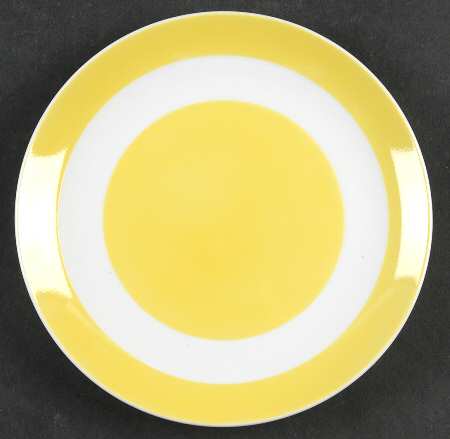 La Ronde Dark Yellow Bread & Butter Plate