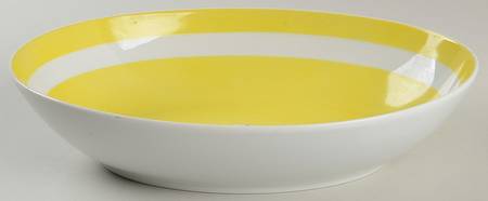 La Ronde Dark Yellow 10" Oval Vegetable Bowl