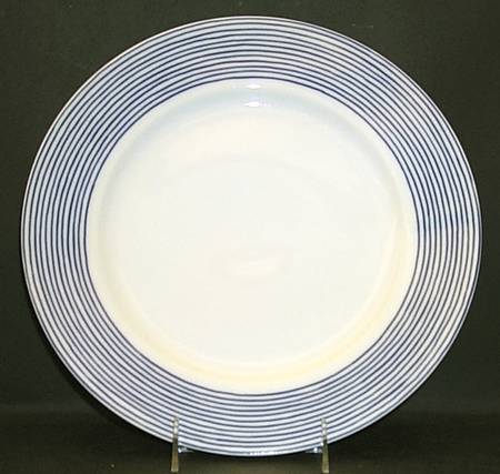 Les Bands Blue Service Plate (Charger)