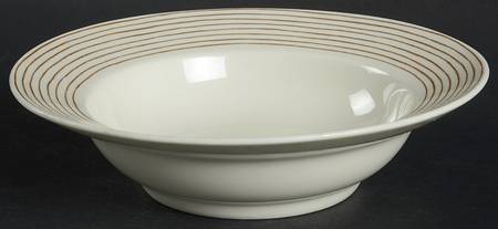 Les Bands Brown Rim Soup Bowl