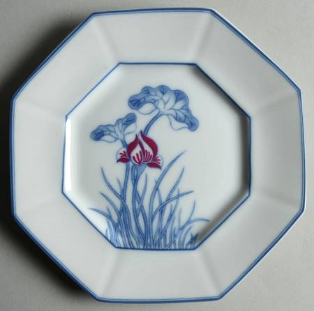 Lotus Bleu Salad Plate