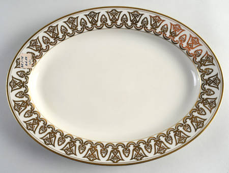 Luxor 14" Oval Serving Platter