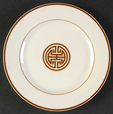 Mandarin Crest Bread & Butter Plate