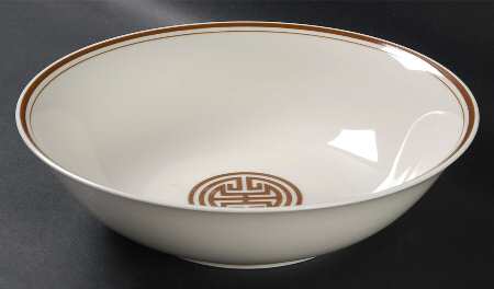 Mandarin Crest 9" Round Vegetable Bowl