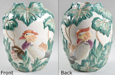 Mandarin Marsh 10" Vase