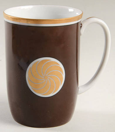 Medaillon D'Or Dark Brown Mug