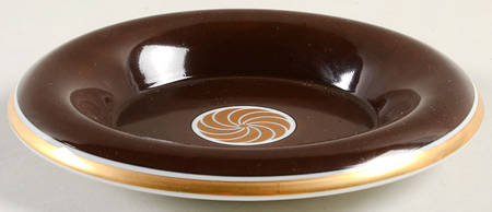 Medaillon D'Or Dark Brown Small Ashtray