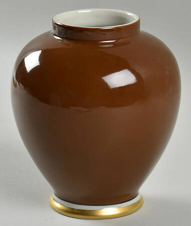 Medaillon d'Or Cognac (Medium Brown) Small Ginger Jar No Lid