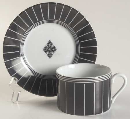Medici Flat Cup & Saucer Set