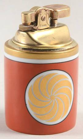 Medaillon d'Or Orange (Terra Cotta) Cigarette Lighter