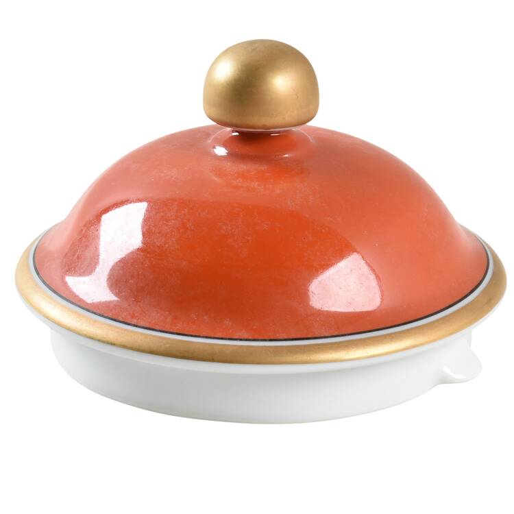 Medaillon d'Or Orange (Terra Cotta) Lid for Coffee Pot