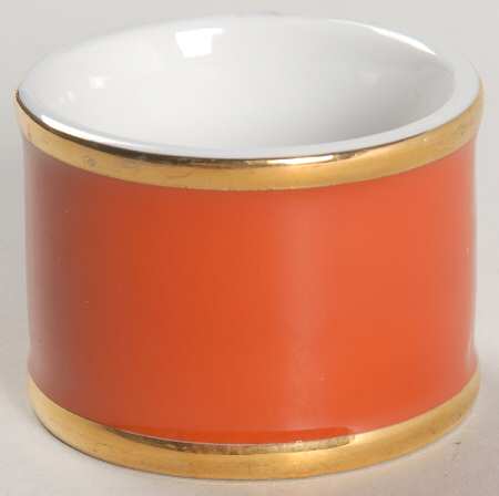 Medaillon d'Or Orange (Terra Cotta) Napkin Ring