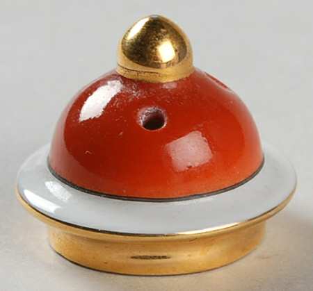 Medaillon d'Or Orange (Terra Cotta) Lid for Salt Shaker