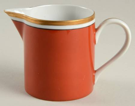 Medaillon d'Or Orange (Terra Cotta) Creamer