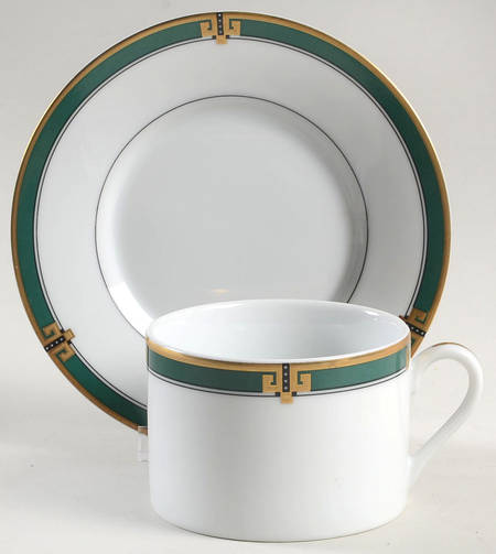 Memphis Flat Cup & Saucer Set