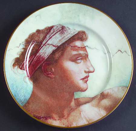 Michelangelo Salad Plate