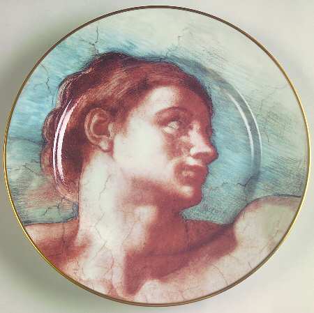 Michelangelo Salad Plate