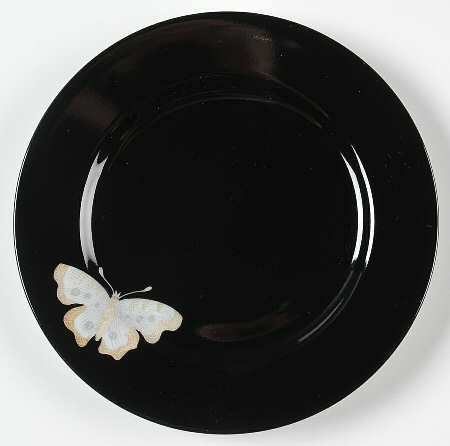Midnight Poppy Bread & Butter Plate