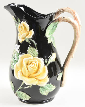Midnight Rose (Yellow Rose) 56 Oz Pitcher